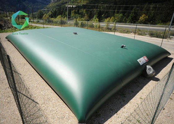 Polyester-Antifaltbarer PVC-Wasser-UVbehälter, Riss-Widerstand-Wasser-Speicher-Planen 4500 Liter